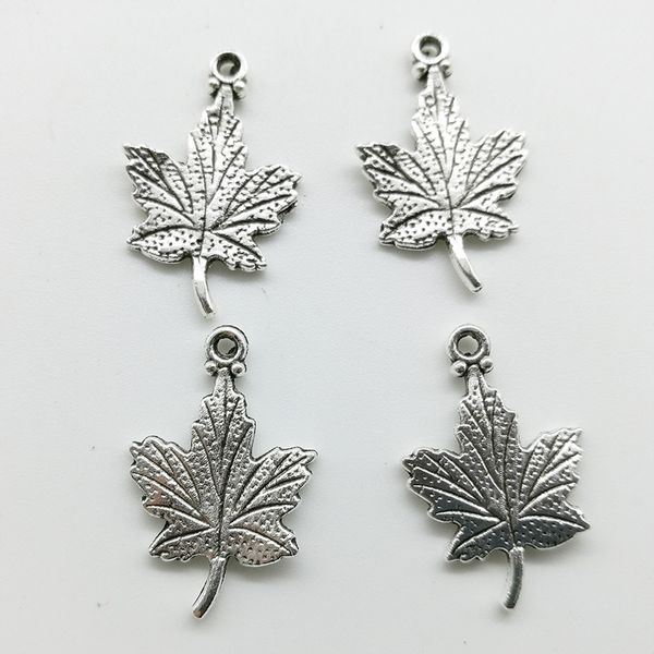 100pcs/lot maple leaf charms pendants retro jewelry accessories diy antique silver pendant for bracelet earrings keychain 23*15mm, Bronze;silver
100pcs/lot maple leaf charms pendants retro jewelry accessories diy antique silver pendant for bracelet earrings keychain 23*15mm, Bronze;silver