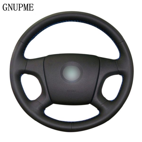 gnupme diy hand-stitched soft artificial leather black car steering wheel cover for old octavia 2005-2009 fabia 2005-2010
gnupme diy hand-stitched soft artificial leather black car steering wheel cover for old octavia 2005-2009 fabia 2005-2010