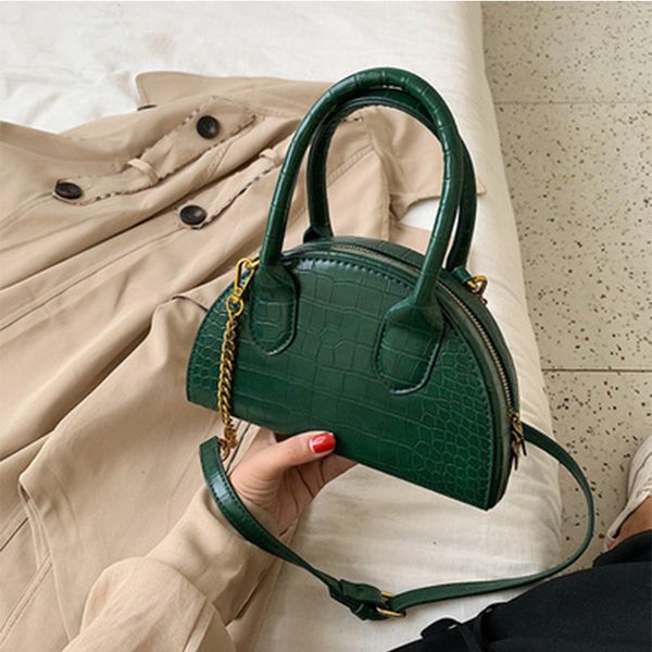 fashion alligator small half circular bag for women fresh metal chain messenger bags fashion pu leather crossbody bag handbags
fashion alligator small half circular bag for women fresh metal chain messenger bags fashion pu leather crossbody bag handbags