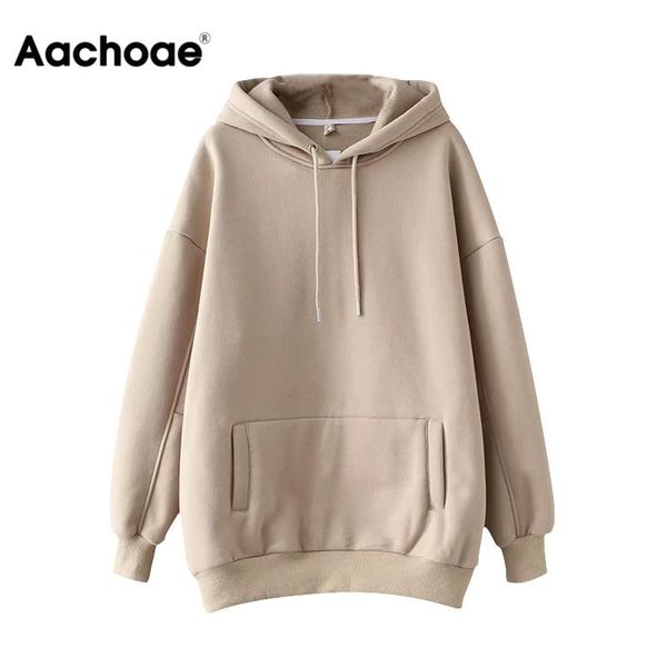 aachoae casual solid hooded hoodies women batwing long sleeve plus size sweatshirts autumn pullover pure fashion sudaderas, Black
aachoae casual solid hooded hoodies women batwing long sleeve plus size sweatshirts autumn pullover pure fashion sudaderas, Black