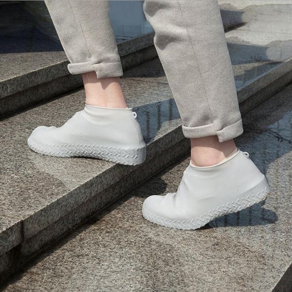 1 pair reusable non-slip rain shoes covers waterproof silicone shoe cover outdoor camping s/m/l shoes accessories, White;pink
1 pair reusable non-slip rain shoes covers waterproof silicone shoe cover outdoor camping s/m/l shoes accessories, White;pink