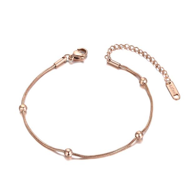 bohemia style titanium stainless steel beads chain charm bracelets for women girls trendy rose gold beach jewelry b19103, Black
bohemia style titanium stainless steel beads chain charm bracelets for women girls trendy rose gold beach jewelry b19103, Black