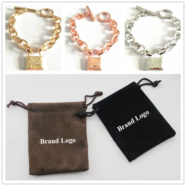 нью-йорк известный дизайнер браслеты висячий замок тумблер ссылка браслет известные женщины мужчины звено цепи браслеты с ювелирными сумками, Black
нью-йорк известный дизайнер браслеты висячий замок тумблер ссылка браслет известные женщины мужчины звено цепи браслеты с ювелирными сумками, Black