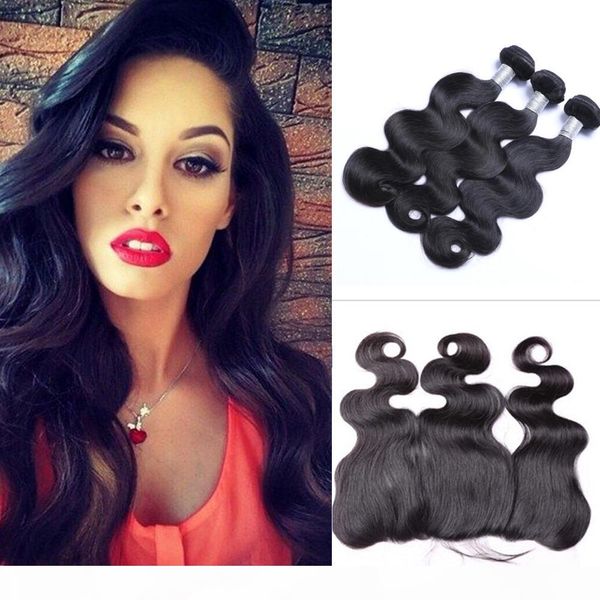 brazilian body wave human hair wefts with 13x4 lace frontal ear to ear full head natural color can be dyed human hair wefts, Black
brazilian body wave human hair wefts with 13x4 lace frontal ear to ear full head natural color can be dyed human hair wefts, Black