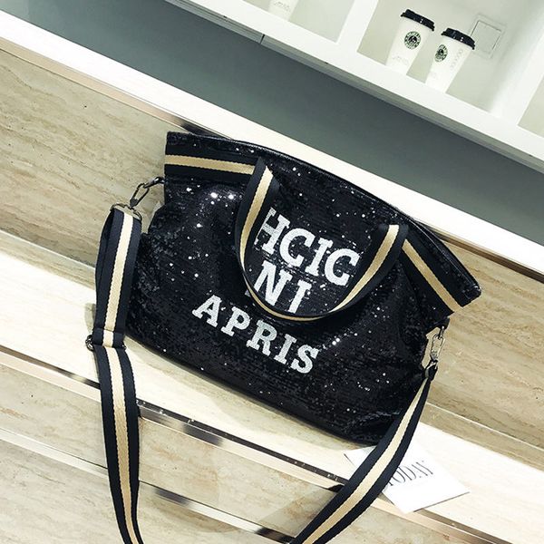 luxury multifuction female handbag sequin designer women bags large capacity out door travel casual fashion girls crossbody bag
luxury multifuction female handbag sequin designer women bags large capacity out door travel casual fashion girls crossbody bag