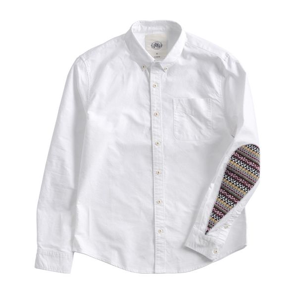 st-0002 read description asian size genuine quality vintage looking mans cotton shirt, White;black
st-0002 read description asian size genuine quality vintage looking mans cotton shirt, White;black