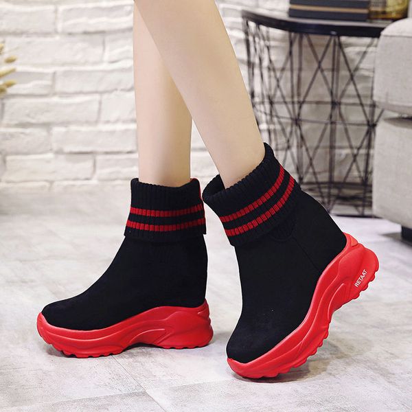 socks, boots, two women's shoes, autumn and winter, new boots, higher woolen short boots, Black
socks, boots, two women's shoes, autumn and winter, new boots, higher woolen short boots, Black