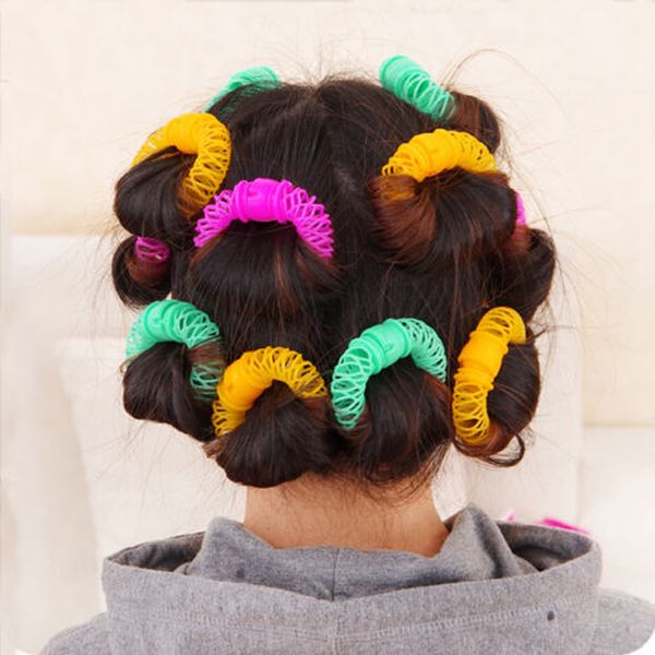 16pcs hair styling donuts hair styling roller hairdress plastic bendy soft curler spiral curls rollers diy hair styling tools rimmer
16pcs hair styling donuts hair styling roller hairdress plastic bendy soft curler spiral curls rollers diy hair styling tools rimmer