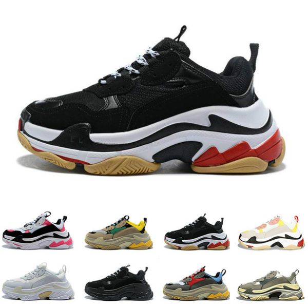 paris 17fw triple s sneakers for men women black red white green casual dad shoes tennis increasing shoe 36-45
paris 17fw triple s sneakers for men women black red white green casual dad shoes tennis increasing shoe 36-45