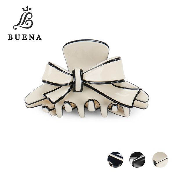 alexander cellulose acetate hair claw cute bow hair clips classic color hair accessories ng018, Golden;white
alexander cellulose acetate hair claw cute bow hair clips classic color hair accessories ng018, Golden;white