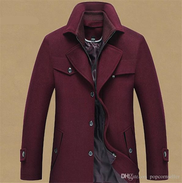 mens fashion designer jackets new mens wool overcoat with double collar stand up collar gentlemen coats, Black;brown
mens fashion designer jackets new mens wool overcoat with double collar stand up collar gentlemen coats, Black;brown