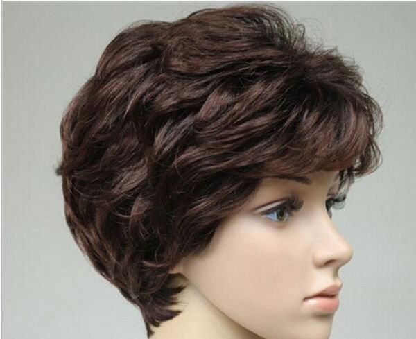 + + women@men wig 100% real hair short brown natural hair wigs/wig, Black;brown
+ + women@men wig 100% real hair short brown natural hair wigs/wig, Black;brown