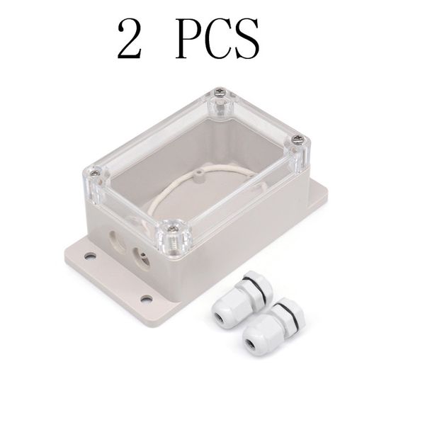 

2 pcs ip66 waterproof cover case water-resistant shell for sonoff basic/rf/dual/pow/th16/pow r2/g1 smart home automation
