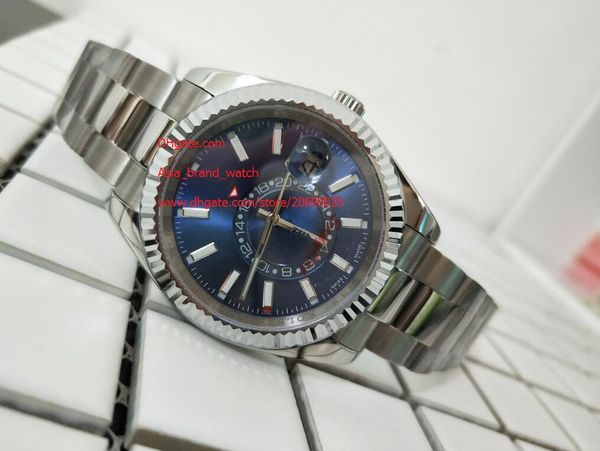 watch 42mm 326934 m326934 gmt working sapphire glass blue luminescent mechanical automatic mens watches, Slivery;brown
watch 42mm 326934 m326934 gmt working sapphire glass blue luminescent mechanical automatic mens watches, Slivery;brown