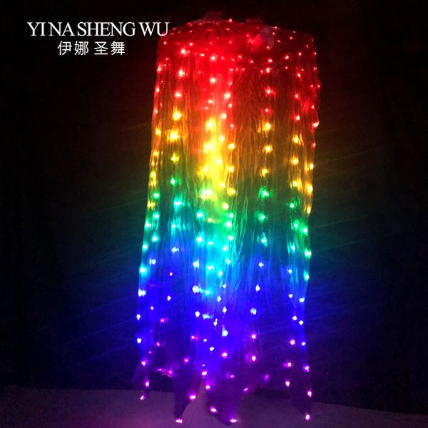 1pair шелковый led танцевальные вентиляторы женщины belly dance performance реквизит left + right hand белый цвета радуги живота led вентиля, Black;red
1pair шелковый led танцевальные вентиляторы женщины belly dance performance реквизит left + right hand белый цвета радуги живота led вентиля, Black;red