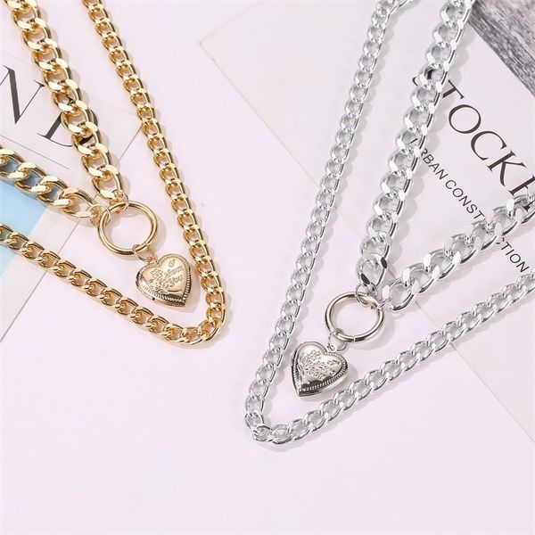 geometric necklace heart necklaces women chain ladies pendant girls jewelry silver color fashion trendy korean alloy halskette
geometric necklace heart necklaces women chain ladies pendant girls jewelry silver color fashion trendy korean alloy halskette