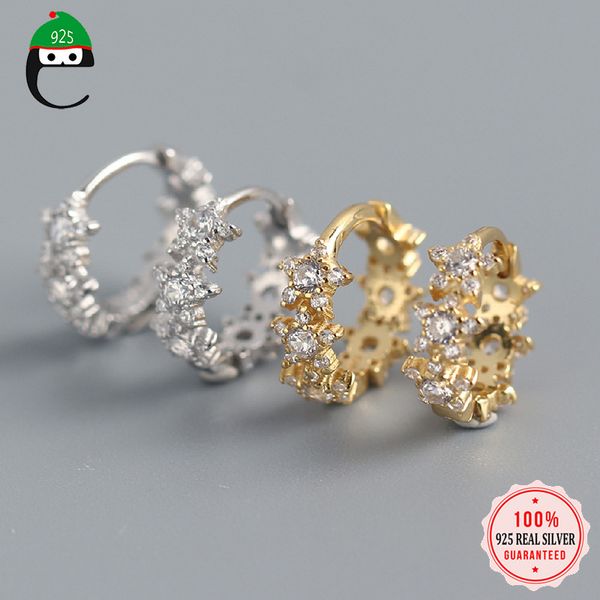 elfoplatasi authentic 925 sterling silver minimalist fashion geometric star cz hoop earring for women 925 silver jewelry da838, Golden;silver
elfoplatasi authentic 925 sterling silver minimalist fashion geometric star cz hoop earring for women 925 silver jewelry da838, Golden;silver