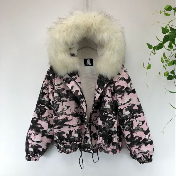 gagarich women new parkas 2019 fashion cool new winter camouflage thick winter warm plus size jacket moda mujer, Black
gagarich women new parkas 2019 fashion cool new winter camouflage thick winter warm plus size jacket moda mujer, Black