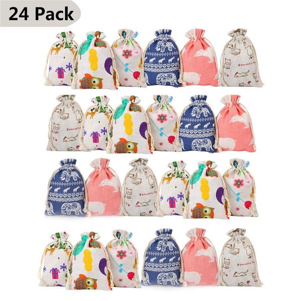 24pcs hristmas candy bag christmas countdown calendar gift container children's canvas gift pouch christmas tree decoration
24pcs hristmas candy bag christmas countdown calendar gift container children's canvas gift pouch christmas tree decoration