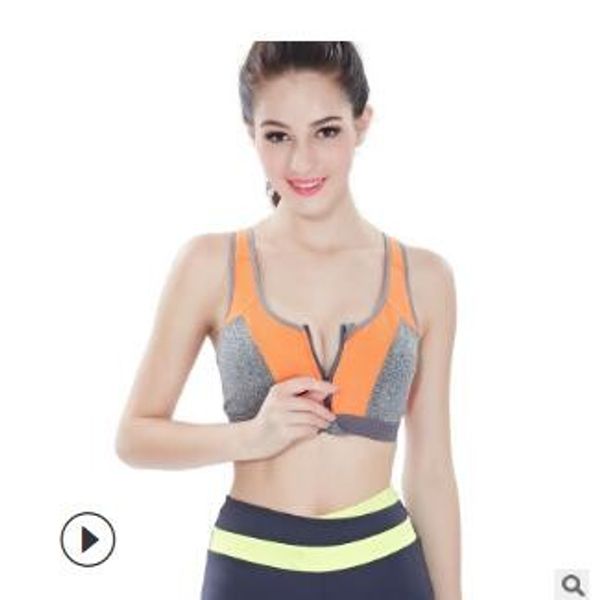 2020 fashion women sports bra professional shockproof running yoga quick-drying new double front zip sports underwear vest, White;black
2020 fashion women sports bra professional shockproof running yoga quick-drying new double front zip sports underwear vest, White;black