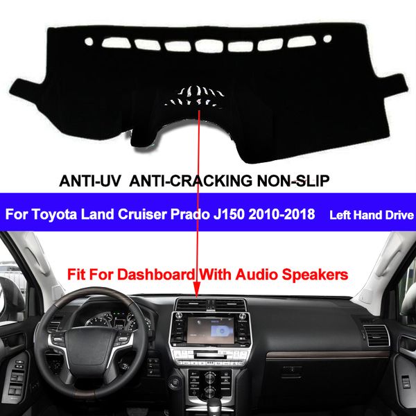 taijs car dashboard cover for land cruiser prado j150 2010 - 2016 2017 2018 dashmat carpet anti-uv pad auto sun shade
taijs car dashboard cover for land cruiser prado j150 2010 - 2016 2017 2018 dashmat carpet anti-uv pad auto sun shade