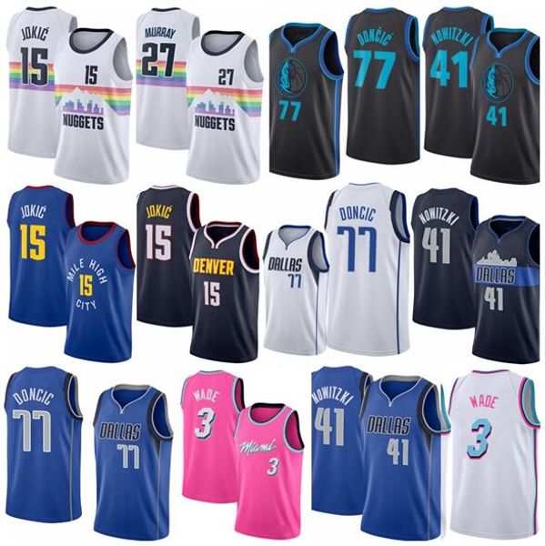 new 15 jokic 27 jamal murray 77 doncic 41 nowitzki 3 wade 1 d'angelo russell 8 dinwiddie city version stitched jerseys
new 15 jokic 27 jamal murray 77 doncic 41 nowitzki 3 wade 1 d'angelo russell 8 dinwiddie city version stitched jerseys