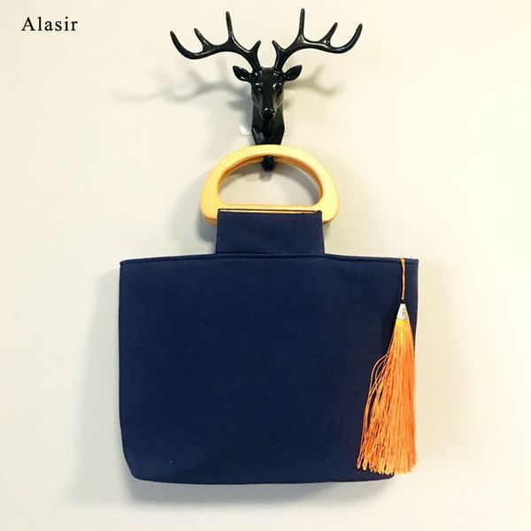 alasir tassel canvas tote bag women solid cotton zipper national handbag wooden handle bag simple chinese style cotton handbag
alasir tassel canvas tote bag women solid cotton zipper national handbag wooden handle bag simple chinese style cotton handbag
