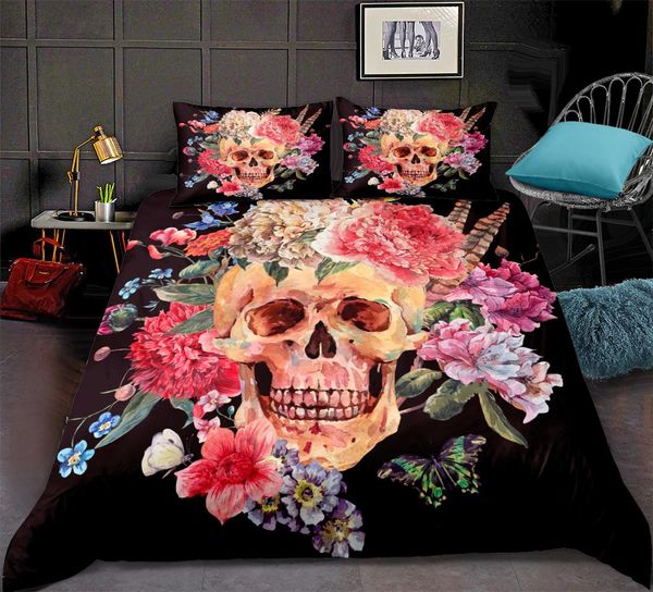 colored skull pattern duvet cover set fantasy quilt cover set 3d skull bedding lifelike bedclothes king size bedding
colored skull pattern duvet cover set fantasy quilt cover set 3d skull bedding lifelike bedclothes king size bedding
