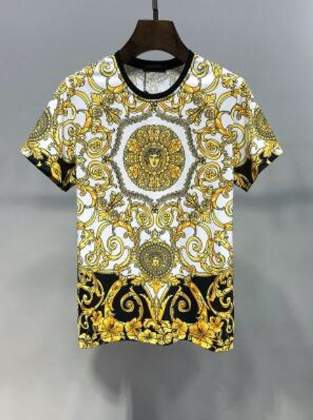 mens versace женские брендовые модные дизайнерские футболки заводская цветочная печать хлопок круглый вырез с коротким рукавом футболки с ор, White
mens versace женские брендовые модные дизайнерские футболки заводская цветочная печать хлопок круглый вырез с коротким рукавом футболки с ор, White