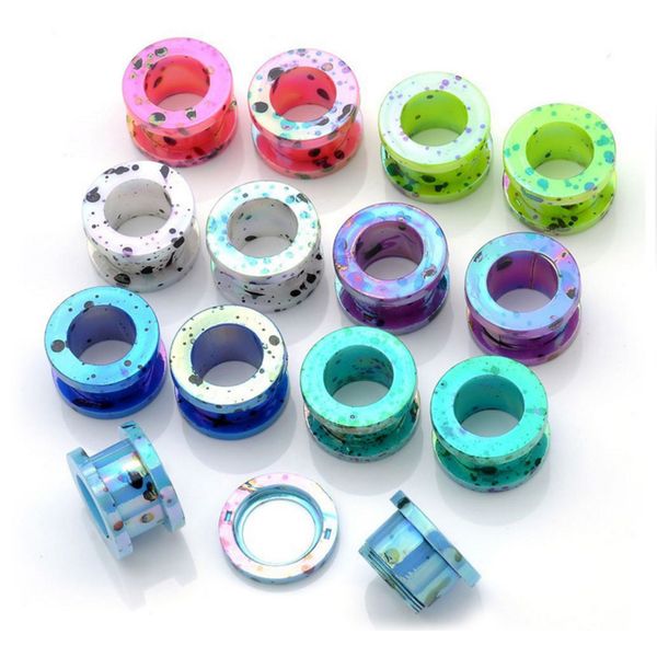 ear expander body piercings 1 pair acrylic dot screw back flesh tunnel ear plug expander stretcher 2-12mm ear studs plugs, Slivery;golden
ear expander body piercings 1 pair acrylic dot screw back flesh tunnel ear plug expander stretcher 2-12mm ear studs plugs, Slivery;golden