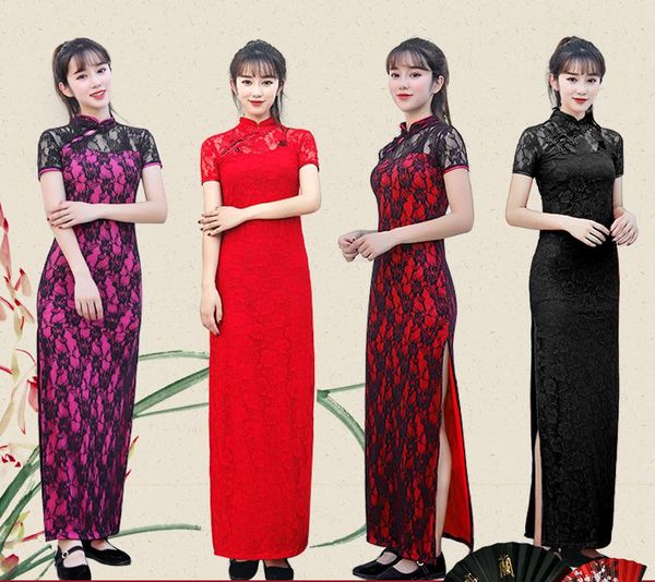 плюс размер 3xl 4xl 5xl элегантный кружева женщины длинные qipao sexy тонкий вечер платье партии vestidos high split stage show cheongsam, Red
плюс размер 3xl 4xl 5xl элегантный кружева женщины длинные qipao sexy тонкий вечер платье партии vestidos high split stage show cheongsam, Red