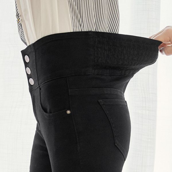 women's jeans 2021 autumn high waist slim ladies button elastic legging plus size stretchy black women, Blue
women's jeans 2021 autumn high waist slim ladies button elastic legging plus size stretchy black women, Blue