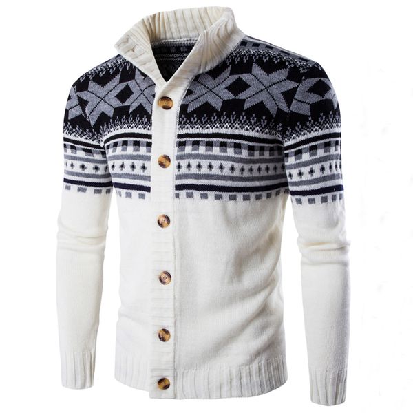 men's sweaters 2021 autumn winter sweater men fashion brand patchwork turtleneck single breasted sweatercoat cardigan mens, White;black
men's sweaters 2021 autumn winter sweater men fashion brand patchwork turtleneck single breasted sweatercoat cardigan mens, White;black