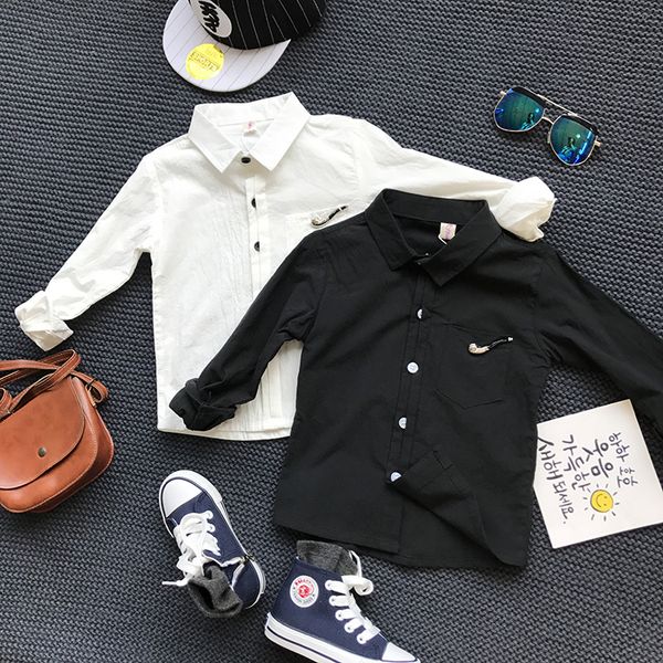 china young children's new dress in spring and autumn, pure color long sleeve baby girl shirt, White;black
china young children's new dress in spring and autumn, pure color long sleeve baby girl shirt, White;black