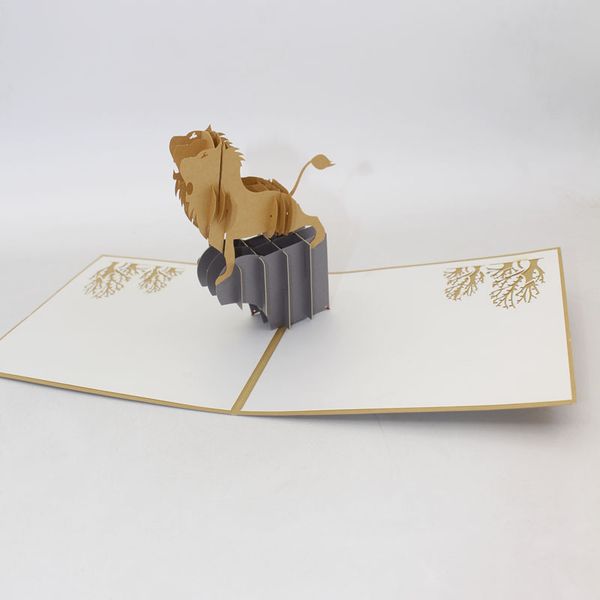 new 3d cut handmade carving bless lion paper invitation greeting cards postcard business creative birhtday gift souvenir
new 3d cut handmade carving bless lion paper invitation greeting cards postcard business creative birhtday gift souvenir