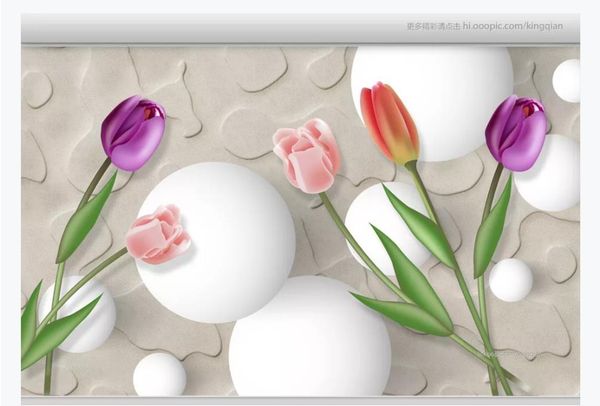 custom p wallpaper for walls tulip ball 3d living room tv sofa background wall mural wall papers papel de parede
custom p wallpaper for walls tulip ball 3d living room tv sofa background wall mural wall papers papel de parede