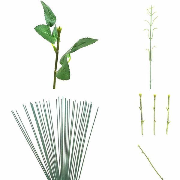 50pcs/lot artificial flower stems with leaves for wedding decorative bridal bouquet decor simulation plastic rose flowers rod
50pcs/lot artificial flower stems with leaves for wedding decorative bridal bouquet decor simulation plastic rose flowers rod