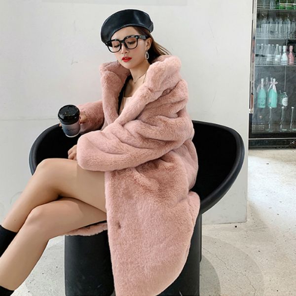 winter women faux hair fur coat luxury long fur coat loose lapel overcoat thick warm plus size female plush, Black
winter women faux hair fur coat luxury long fur coat loose lapel overcoat thick warm plus size female plush, Black
