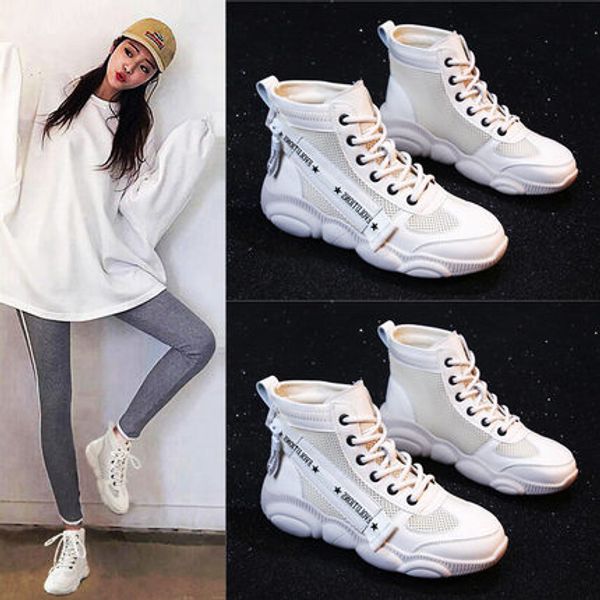 women shoes 2019 new chunky sneakers for women high shoes casual fashion dad shoes platform sneakers, Black
women shoes 2019 new chunky sneakers for women high shoes casual fashion dad shoes platform sneakers, Black