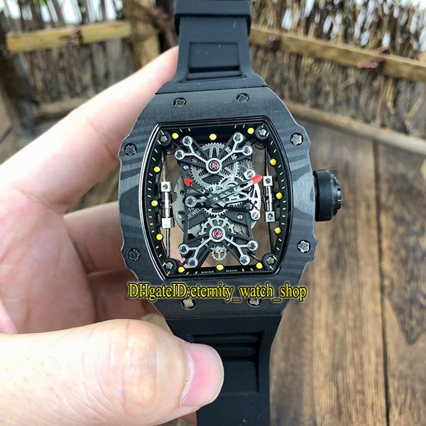 version rm 27-01 nadal ntpt carbon fibre case skeleton dial japan miyota automatic rm27-01 mens watch rubber bnad sport designer watches, Slivery;brown
version rm 27-01 nadal ntpt carbon fibre case skeleton dial japan miyota automatic rm27-01 mens watch rubber bnad sport designer watches, Slivery;brown