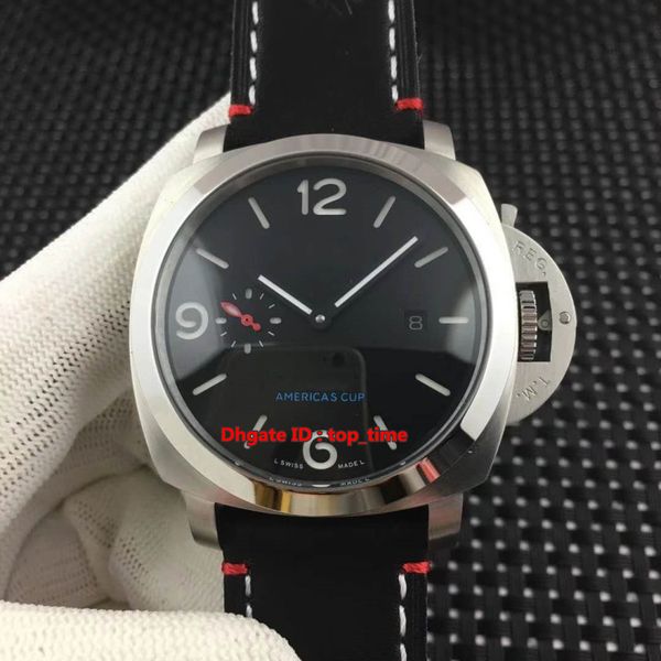 new watch 1950 732 44mm seagull automatic mechanical mens watch 316l stainless steel black dial leather strap gents watches, Slivery;brown
new watch 1950 732 44mm seagull automatic mechanical mens watch 316l stainless steel black dial leather strap gents watches, Slivery;brown