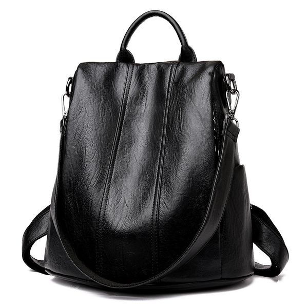 multifunction soft pu leather backpack female shoulder bag anti theft women backpack purse waterproof rucksack sac a dos femme
multifunction soft pu leather backpack female shoulder bag anti theft women backpack purse waterproof rucksack sac a dos femme