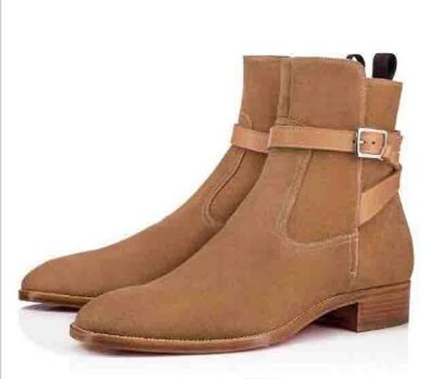 fashion plain toe suede blended fabrics plain men's boots suede leather booties red bottom kicko ankle boot coffee, Black
fashion plain toe suede blended fabrics plain men's boots suede leather booties red bottom kicko ankle boot coffee, Black