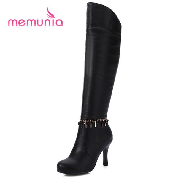 memunia plus size 34-43 women boots elegant metal decoration winter boots female 2020 new arrive knee high, Black
memunia plus size 34-43 women boots elegant metal decoration winter boots female 2020 new arrive knee high, Black