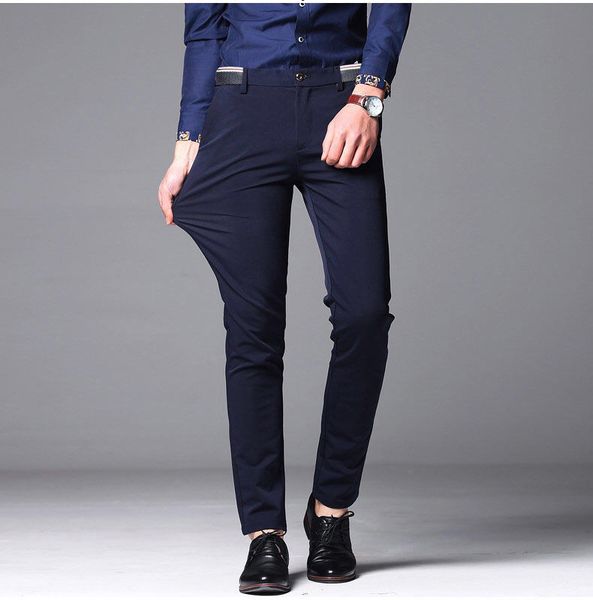 2020 men's spring autumn fashion business casual long pants suit pants male elastic straight formal trousers plus big size 28-40, Black
2020 men's spring autumn fashion business casual long pants suit pants male elastic straight formal trousers plus big size 28-40, Black