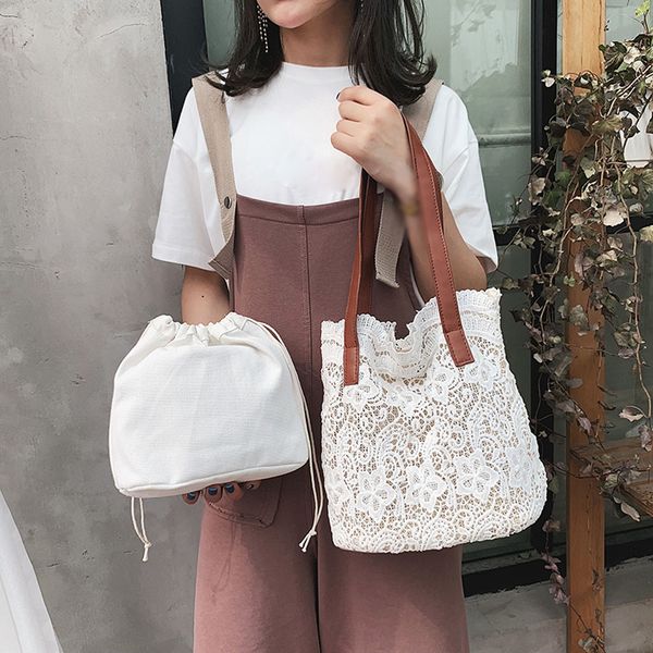 sleeper #401 2019 new fashion lady literary lace hollow versatile handbag shoulder bag + clutch solid color gift ing
sleeper #401 2019 new fashion lady literary lace hollow versatile handbag shoulder bag + clutch solid color gift ing