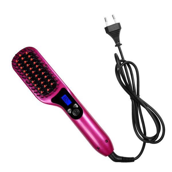 lcd electric hair straightener brush hair care styling straightener comb auto massager straightening irons, Black
lcd electric hair straightener brush hair care styling straightener comb auto massager straightening irons, Black