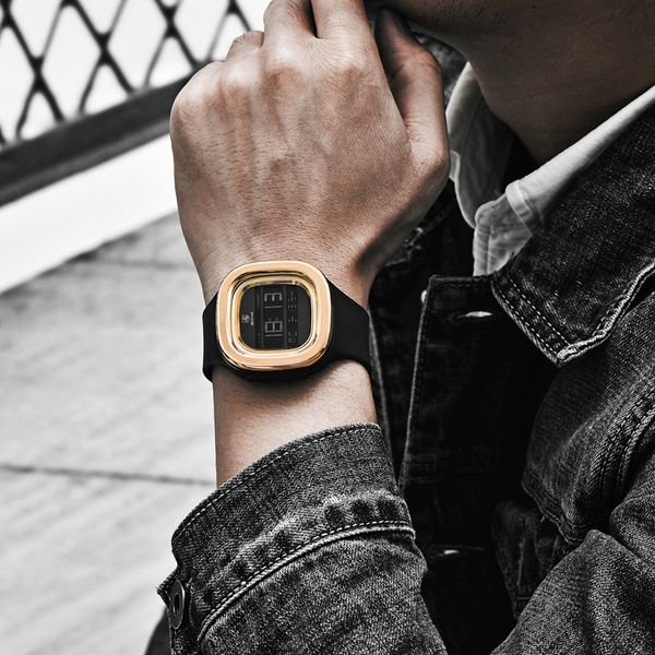 watches men fashion square watch silicone strap digital watch man outdoor watch sports military watches relogios masculino, Slivery;brown
watches men fashion square watch silicone strap digital watch man outdoor watch sports military watches relogios masculino, Slivery;brown