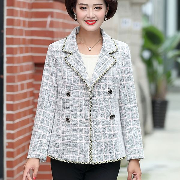 women's suits & blazers plaid crop buckle lapel double-breasted ladies blazer plus size slim fit suit casual retro temperament jacket f, White;black
women's suits & blazers plaid crop buckle lapel double-breasted ladies blazer plus size slim fit suit casual retro temperament jacket f, White;black
