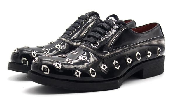 fashion leather shoes men geometric soles new type digital flowers upper men round toe real cowhide leather oxford shoes, Black
fashion leather shoes men geometric soles new type digital flowers upper men round toe real cowhide leather oxford shoes, Black